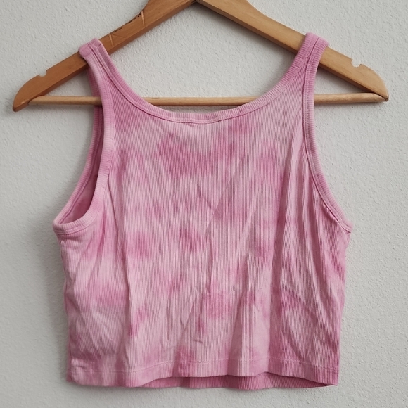 PINK Victoria's Secret Blush Tie-Dye Crop Top - Picture 5 of 5